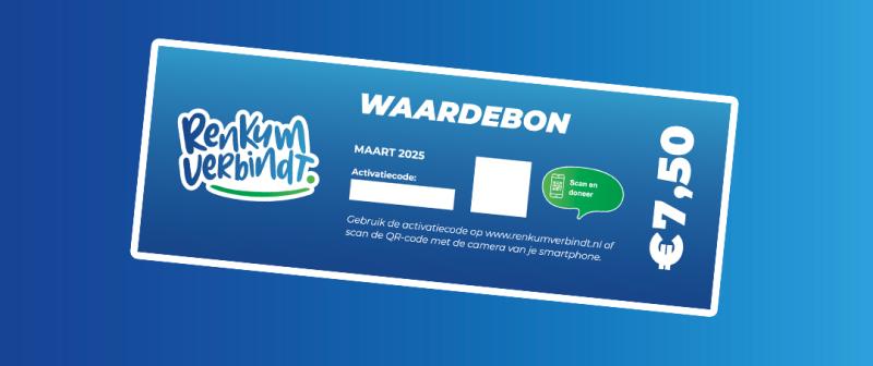 Illustratie bij nieuwbericht Gebruik je Renkum Verbindt waardebon uiterlijk 6 juni!